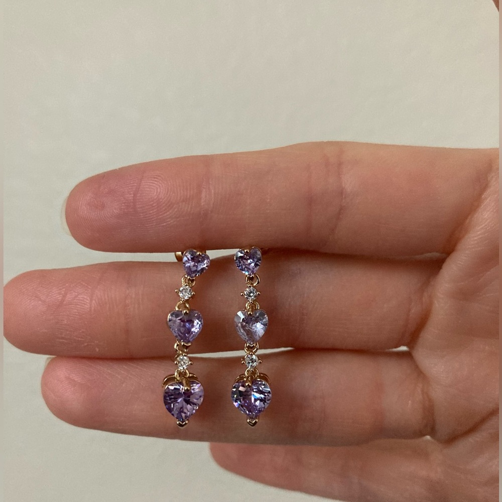 New Vanessa Mooney the bewitched earrings Purple - Picture 11 of 13